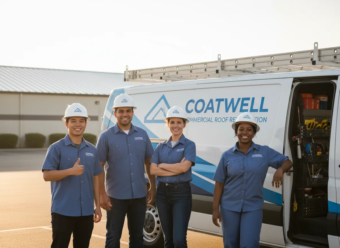 Commercial roof coating company in Geddes, SD
